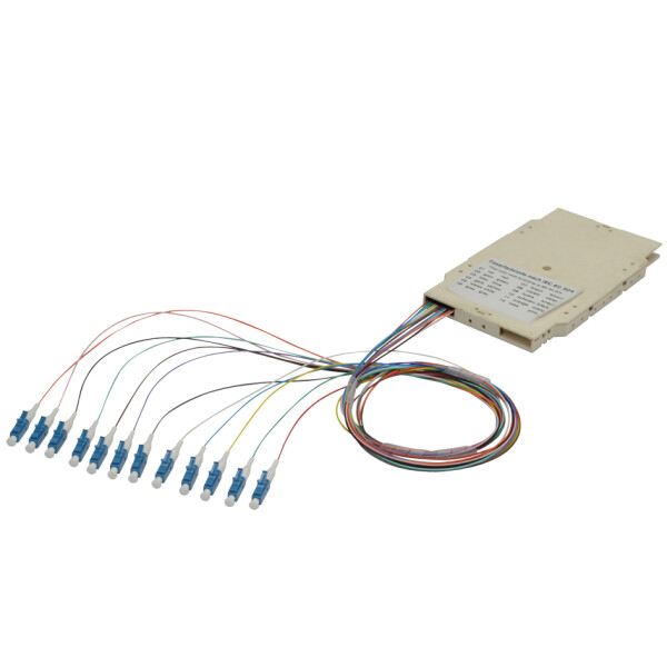 DIGITUS vorkonfektionierte Spleißkassette, LC (APC), SM