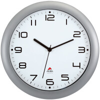 ALBA Wanduhr "HORNEW", Quarzwerk, schwarz