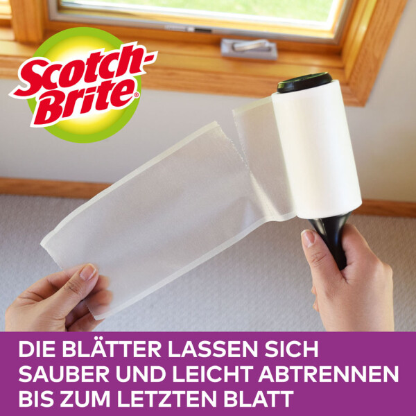 Scotch-Brite Fussel-Roller für Kleidung, 30 Blatt