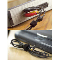 tesa On & Off Klett-Kabelbinder Cable Manager small,...