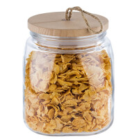 APS Vorratsglas WOODY, 1,0 Liter