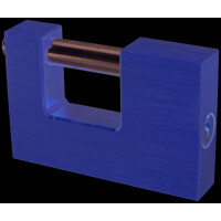 BRÜDER MANNESMANN Bolzenschloss, (B)80 mm, aus Messing