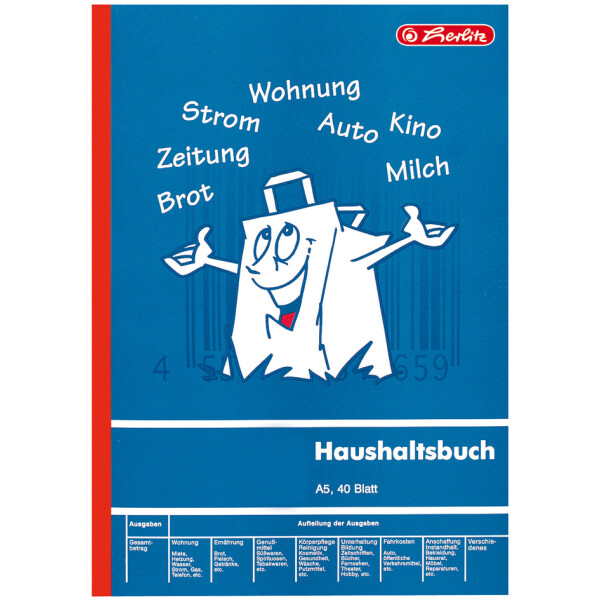 herlitz Formularbuch Quittung mit MwSt. separat ausgewiesen DIN A6 quer