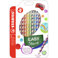 STABILO Dreikant-Buntstifte EASYcolors L, 12er Kartonetui