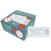 HELLMA Desinfektionstuch "Alles im Griff", 20er...