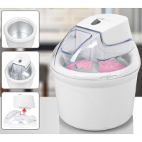 CLATRONIC Eiscremeautomat ICM 3764, 1,5 Liter, weiß