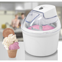 CLATRONIC Eiscremeautomat ICM 3764, 1,5 Liter, weiß