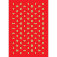 HERMA Weihnachts-Sticker DECOR "Sterne", 8 mm,...