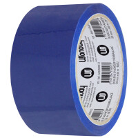 Wonday Verpackungsklebeband, aus PP, 50 mm x 66 m, gelb