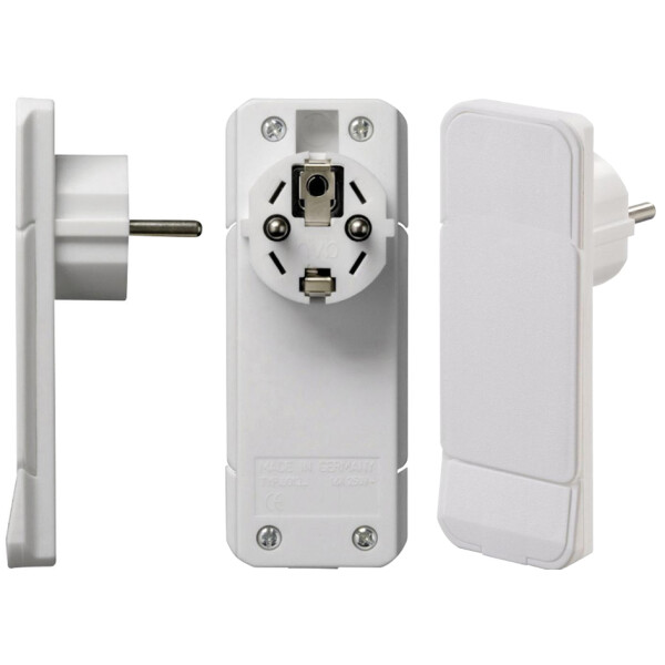 BACHMANN Flachstecker SMART PLUG mit 3-fach Steckdosenleiste