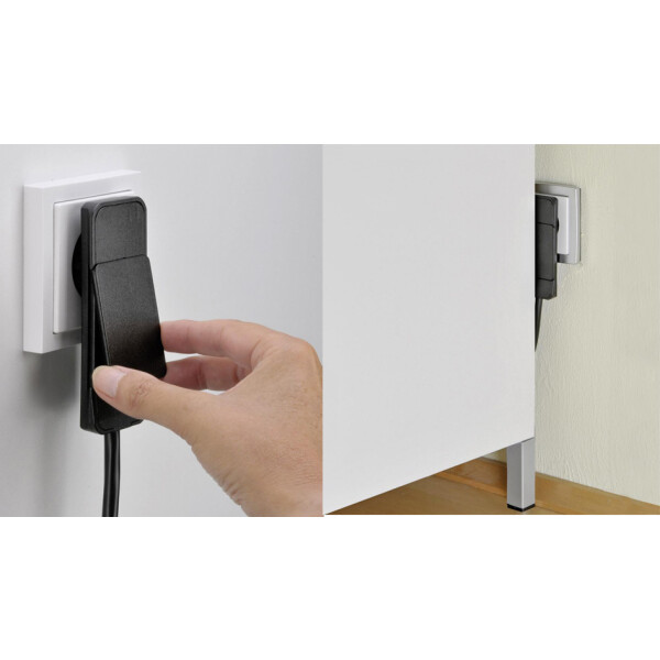 BACHMANN Flachstecker SMART PLUG mit 3-fach Steckdosenleiste
