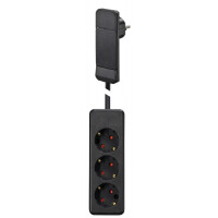 BACHMANN Flachstecker SMART PLUG mit 3-fach Steckdosenleiste