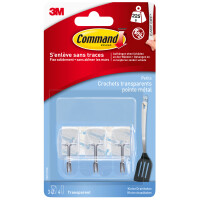 3M Command Draht-Haken, Kunststoff, Größe: S,...