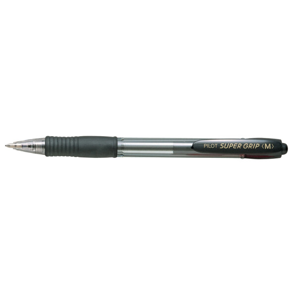 PILOT Druckkugelschreiber SUPER GRIP M, schwarz