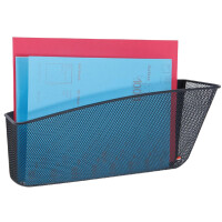 ALBA Wand-Prospekthalter MESHFILEMAG, magnetisch, schwarz