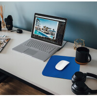 LogiLink Maus Pad, Maße: (B)250 x (T)220 mm, blau