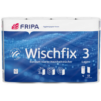 Fripa Küchenrolle Wischfix, 3-lagig, hochweiß