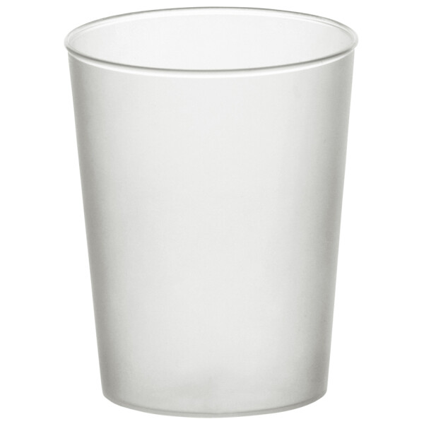 STARPAK Kunststoff-Schnapsglas, 4 cl, satiniert