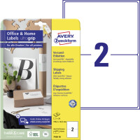 AVERY Zweckform Adress-Etiketten Home Office, 63,5 x 38,1 mm