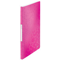 LEITZ Sichtbuch WOW, A4, PP, mit 20 Hüllen, violett