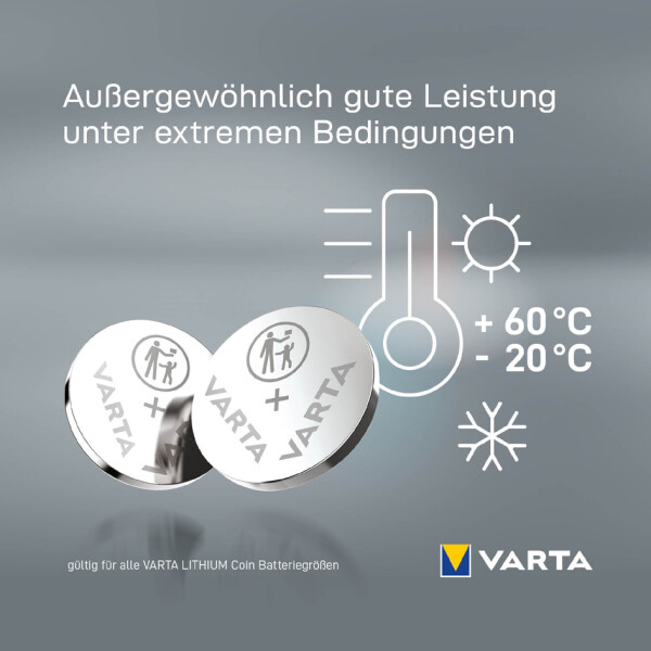 VARTA Lithium Knopfzelle "Electronics", CR2477, 3,0 Volt