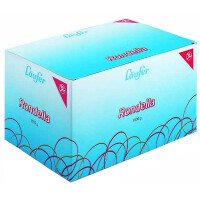 Läufer Gummiringe RONDELLA im Karton, rot, 50 mm, 500 g