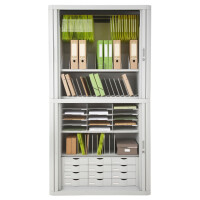 PAPERFLOW Rollladenschrank easyOffice, 2 Böden,...