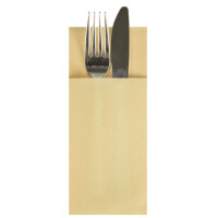 STARPAK Servietten-Tasche, 1 8-Falz, weiß, 100er