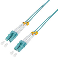 LogiLink LWL Patchkabel, LC-Duplex - LC-Duplex, OM3, 10,0 m