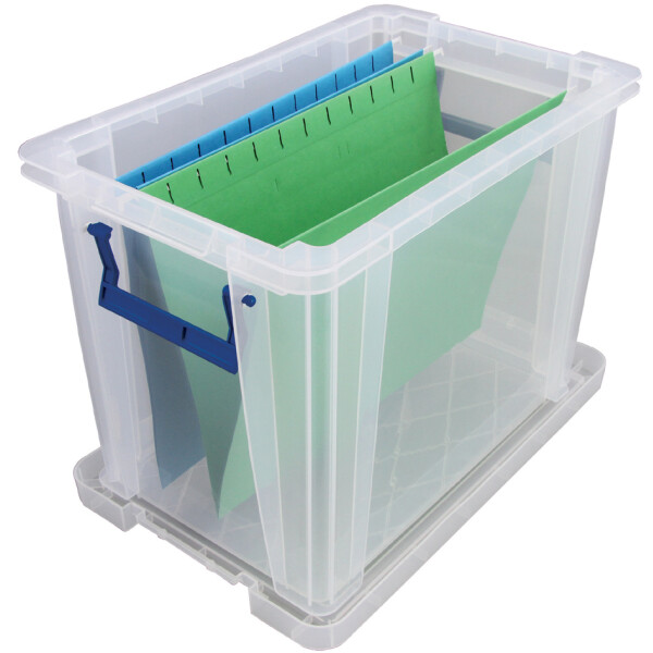 Fellowes Aufbewahrungsbox ProStore, 18,5 Liter, transparent