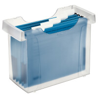 LEITZ Mini-Aktei Hängenregistratur-Box Plus, frost
