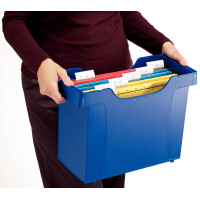 LEITZ Mini-Aktei Hängenregistratur-Box Plus, frost