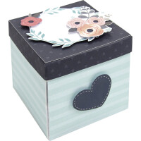 folia Explosionsbox-Bastelset "Romantik"