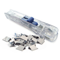 RAPESCO Dokumentenclip-Spender Supaclip 60, transparent