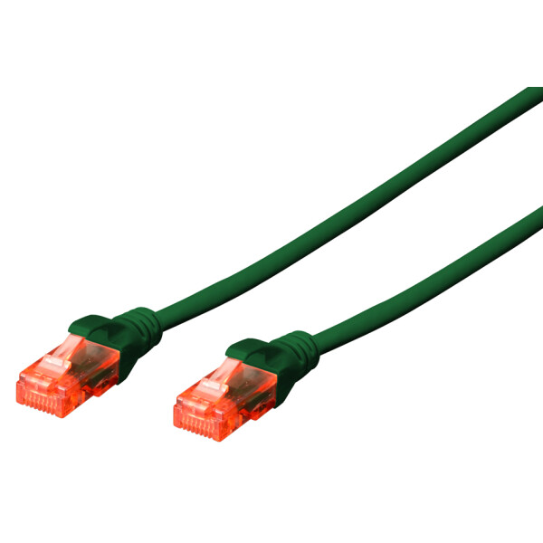 DIGITUS Patchkabel, Kat. 6, U UTP, 1,0 m, rot