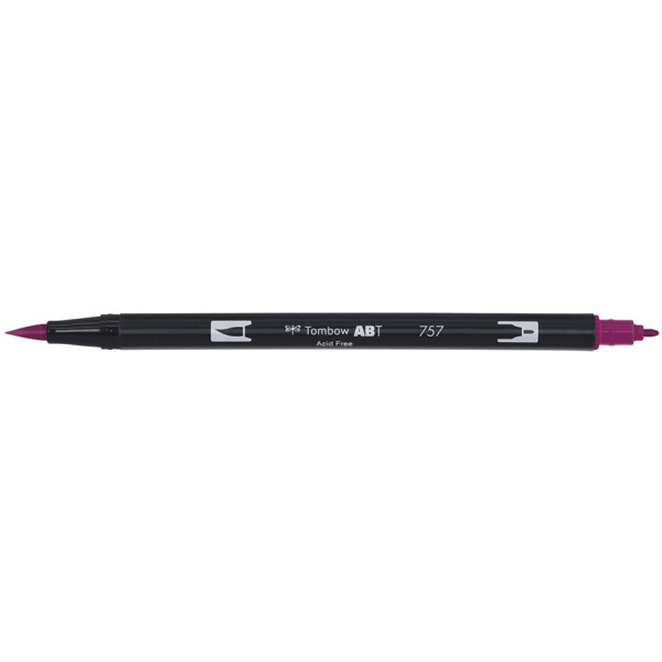 Tombow Doppelfasermaler "ABT DUAL BRUSH PEN", scarlet