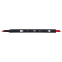 Tombow Doppelfasermaler "ABT DUAL BRUSH PEN", scarlet