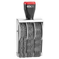 COLOP Datumstempel 15000, Monate in Zahlen