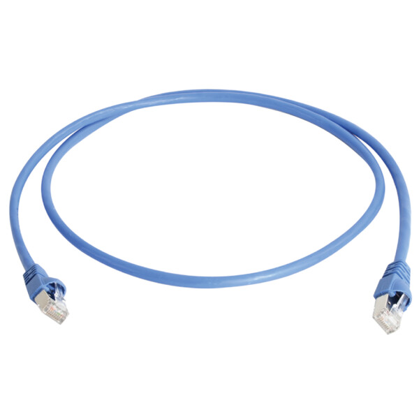 Telegärtner Patchkabel, Kat.6A (tief), S FTP, 2,0 m, rot