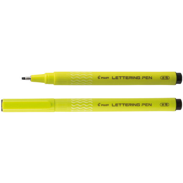 PILOT Tintenzeichner LETTERING PEN 10, schwarz