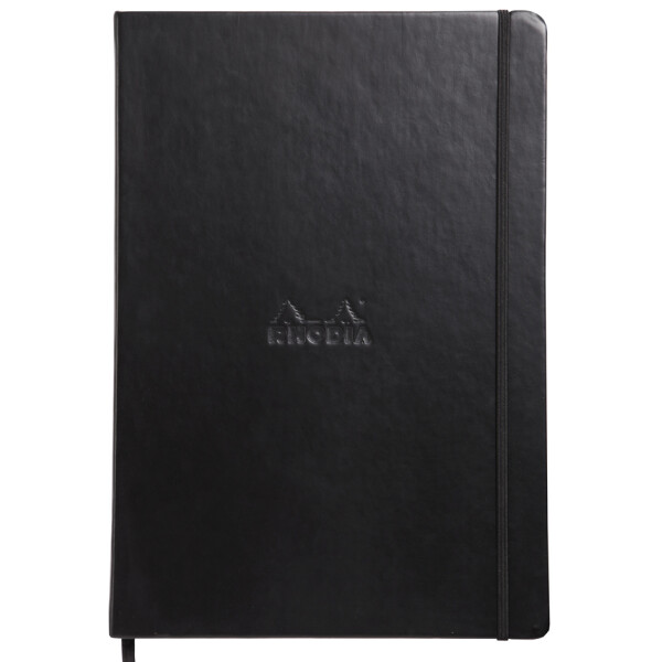 RHODIA Notizbuch "Webnotebook", DIN A4, liniert, schwarz