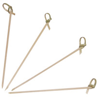 NATURE Star Fingerfood-Spieße LOOP, aus Bambus, 120 mm
