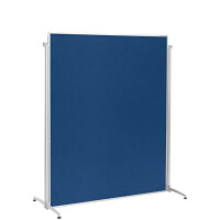 magnetoplan Moderationstafel, (B)1.200 x (H)1.500 mm, blau