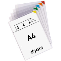 djois by tarifold Magnet-Tasche KANG Easy clic, DIN A4, rot