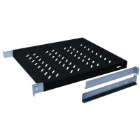 DIGITUS 19" Fachboden, 1 HE, Tiefe: 350 mm, lichtgrau