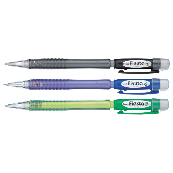 Pentel Druckbleistift Fiesta AX105, transparent-blau