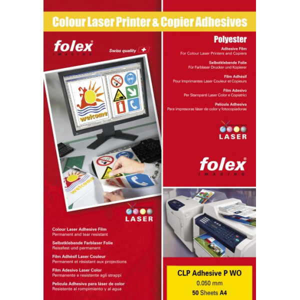 FOLEX Color-Laserfolie CLP Adhesives P WO, SRA3