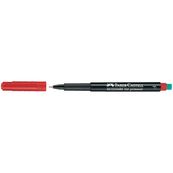FABER-CASTELL Permanent-Marker MULTIMARK S, grün