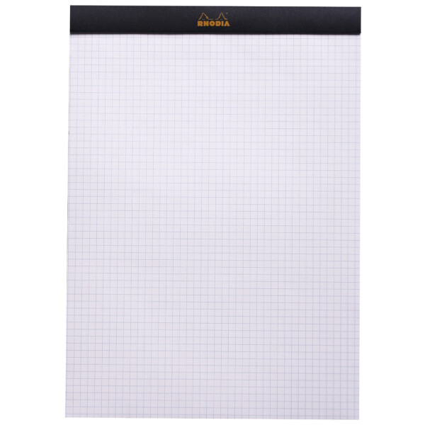 RHODIA Notizblock No. 18, DIN A4, kariert, orange