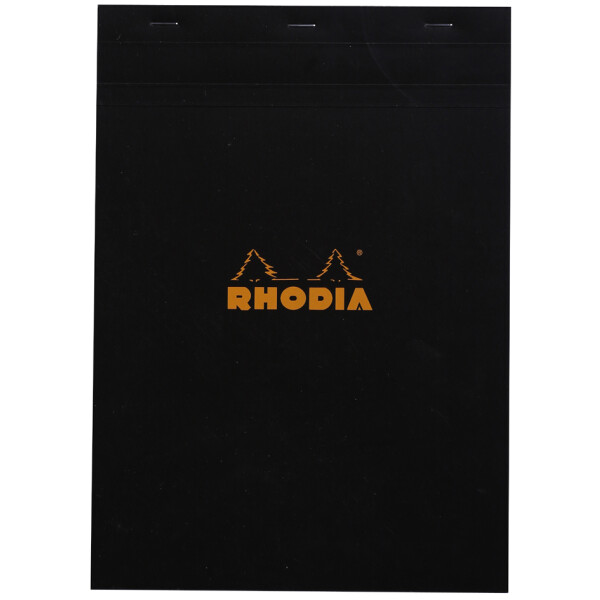 RHODIA Notizblock No. 18, DIN A4, kariert, orange